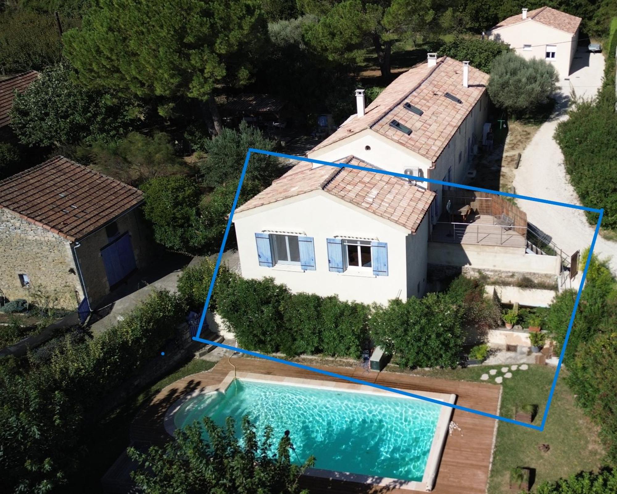 Au Fil De Soi Villa Saint-Julien-de-Peyrolas Szoba fotó